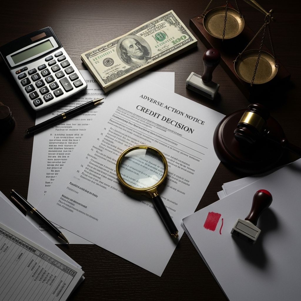 Understand how Regulation B governs adverse actions, credit decision notices, and your rights under the Equal Credit Opportunity Act.