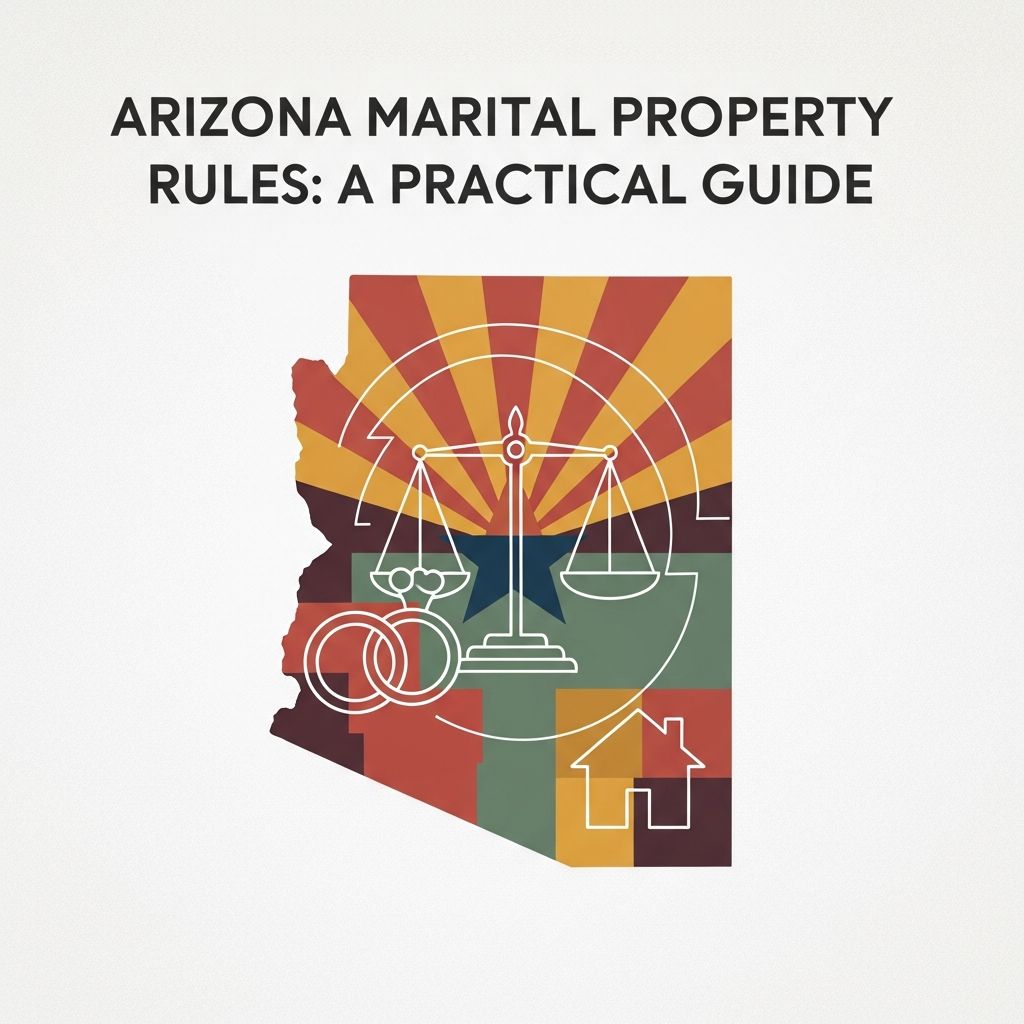 Understand how Arizona classifies, controls, and divides marital assets and debts in marriage, divorce, or legal separation.