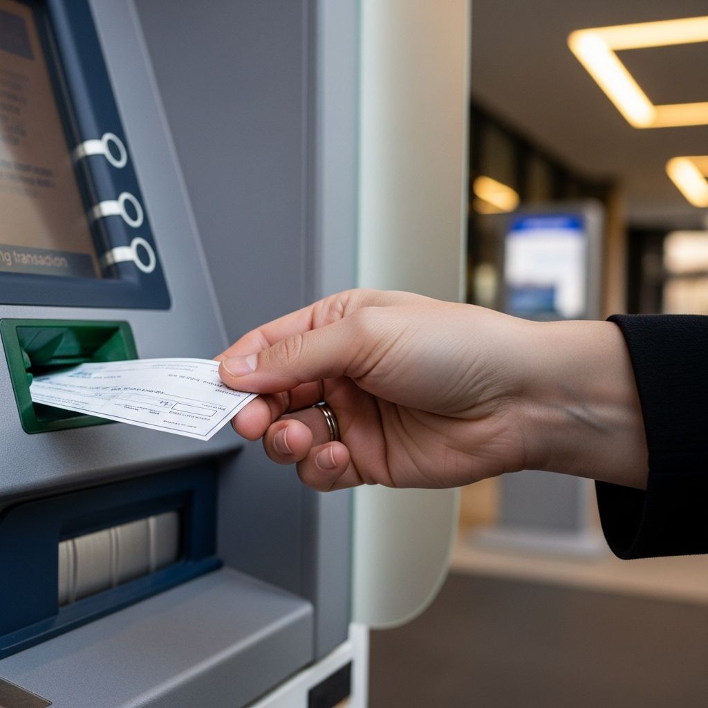 Understand how quickly money from an ATM check deposit becomes usable and what can delay your access.
