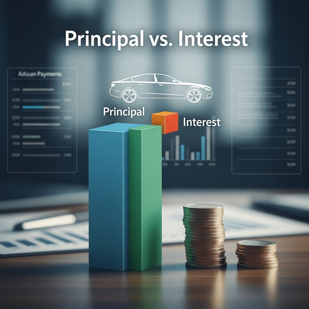 Auto Loan Payment Strategy: Principal vs Interest Master your auto loan payoff strategy by understanding how payments are split between principal and interest.