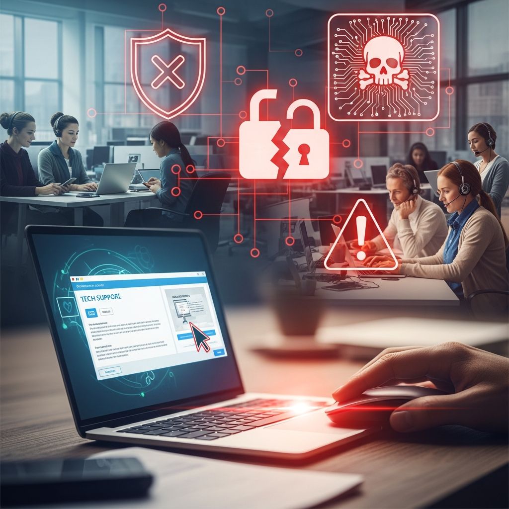 Learn how to recognize, avoid, and recover from tech support scams that target your devices, data, and money.