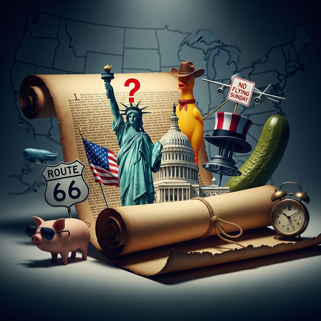 Explore the funniest and strangest U.S. state laws, why they exist, and what they reveal about legal history and local culture.