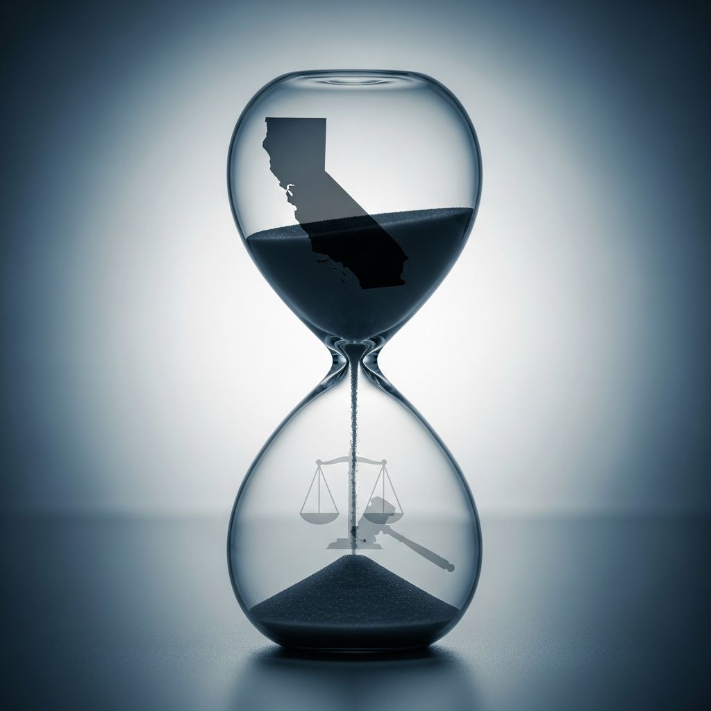 A practical overview of California criminal statutes of limitations, key deadlines, major exceptions, and tolling rules.