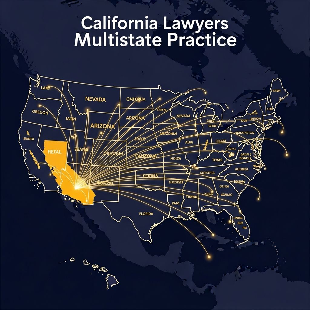 A practical, plain-language guide for California attorneys navigating multistate and remote practice without triggering unauthorized practice rules.