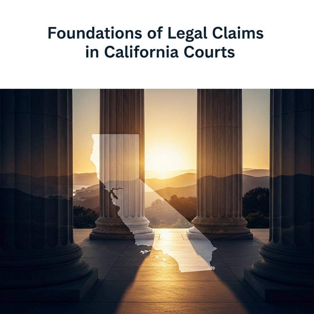 Master the essential components of building a valid legal claim in California's court system.