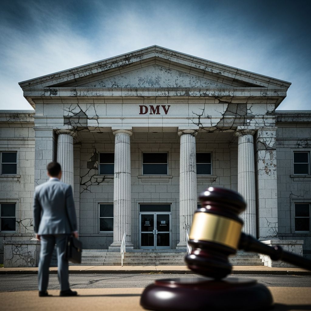 Understand when and how you may bring a legal claim against your state DMV, and what limits sovereign immunity places on your rights.