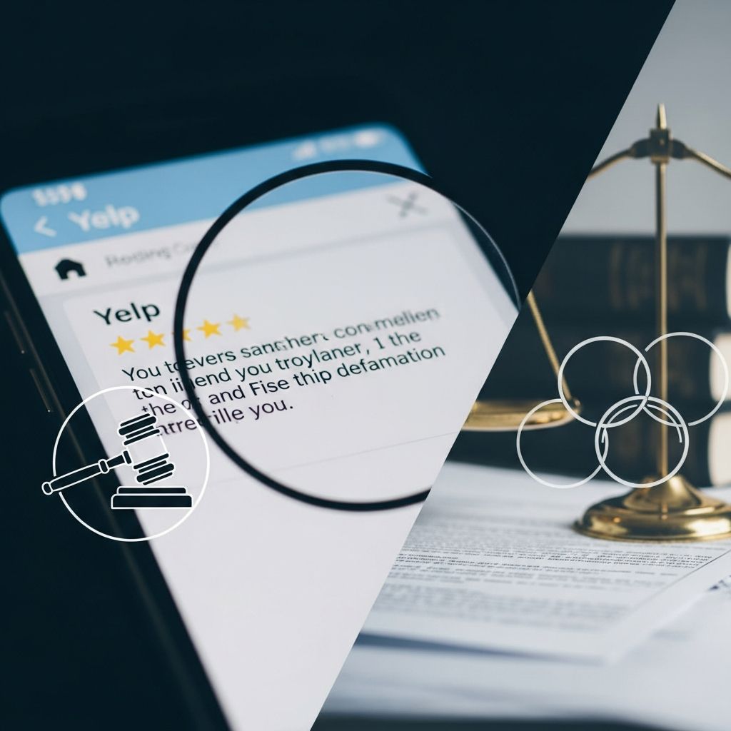 Understand when a harsh Yelp review crosses into defamation, who you can sue, and how Section 230 shapes your legal options.