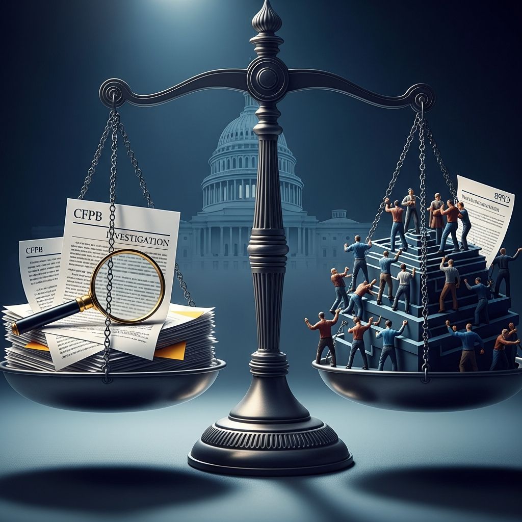 How federal regulators pursue debt collectors and how companies respond through legal petitions.