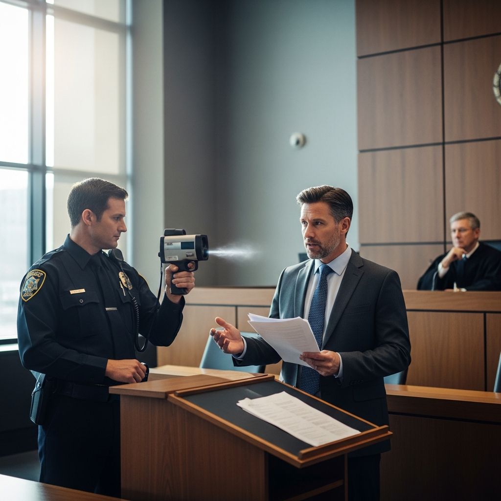 Learn how to question radar gun accuracy and build a strong defense against a speeding ticket.