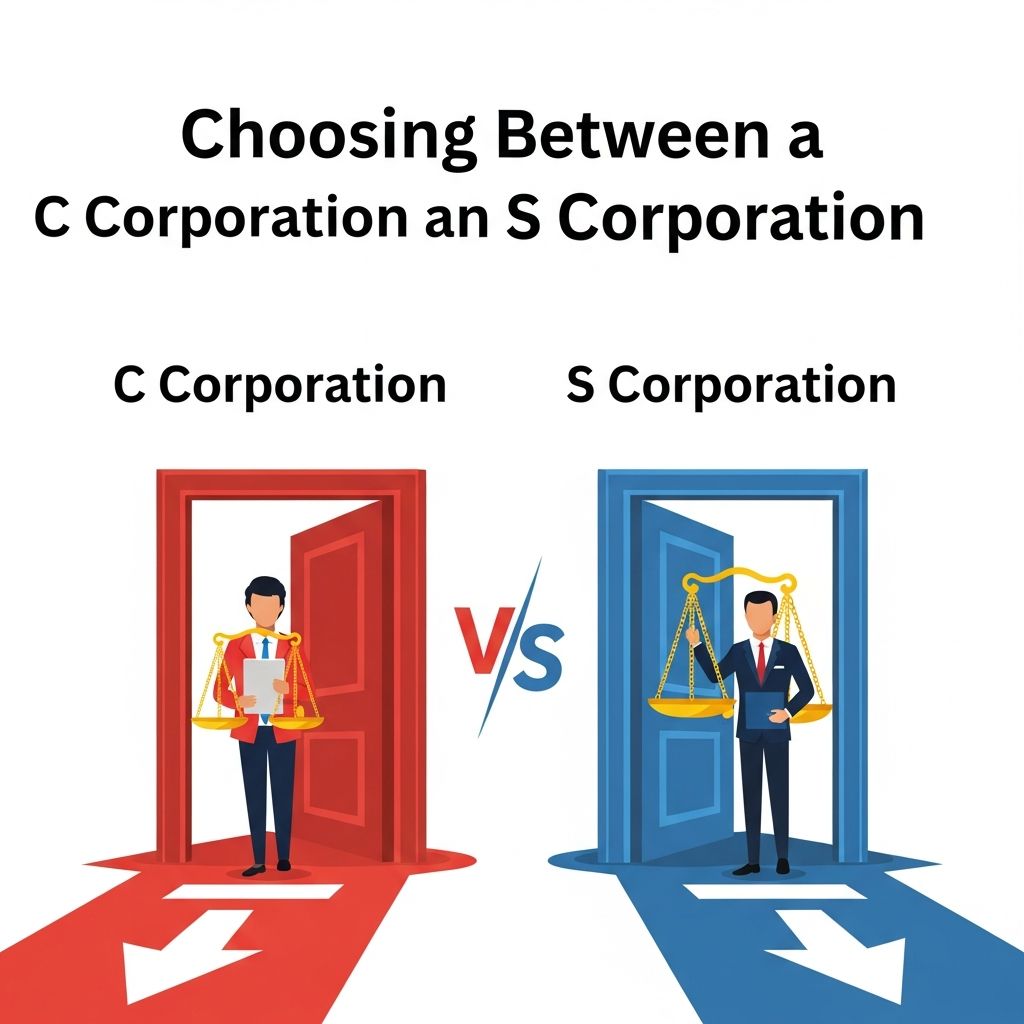 Understand how C corporations and S corporations differ in taxes, ownership, and growth potential before you choose a structure.