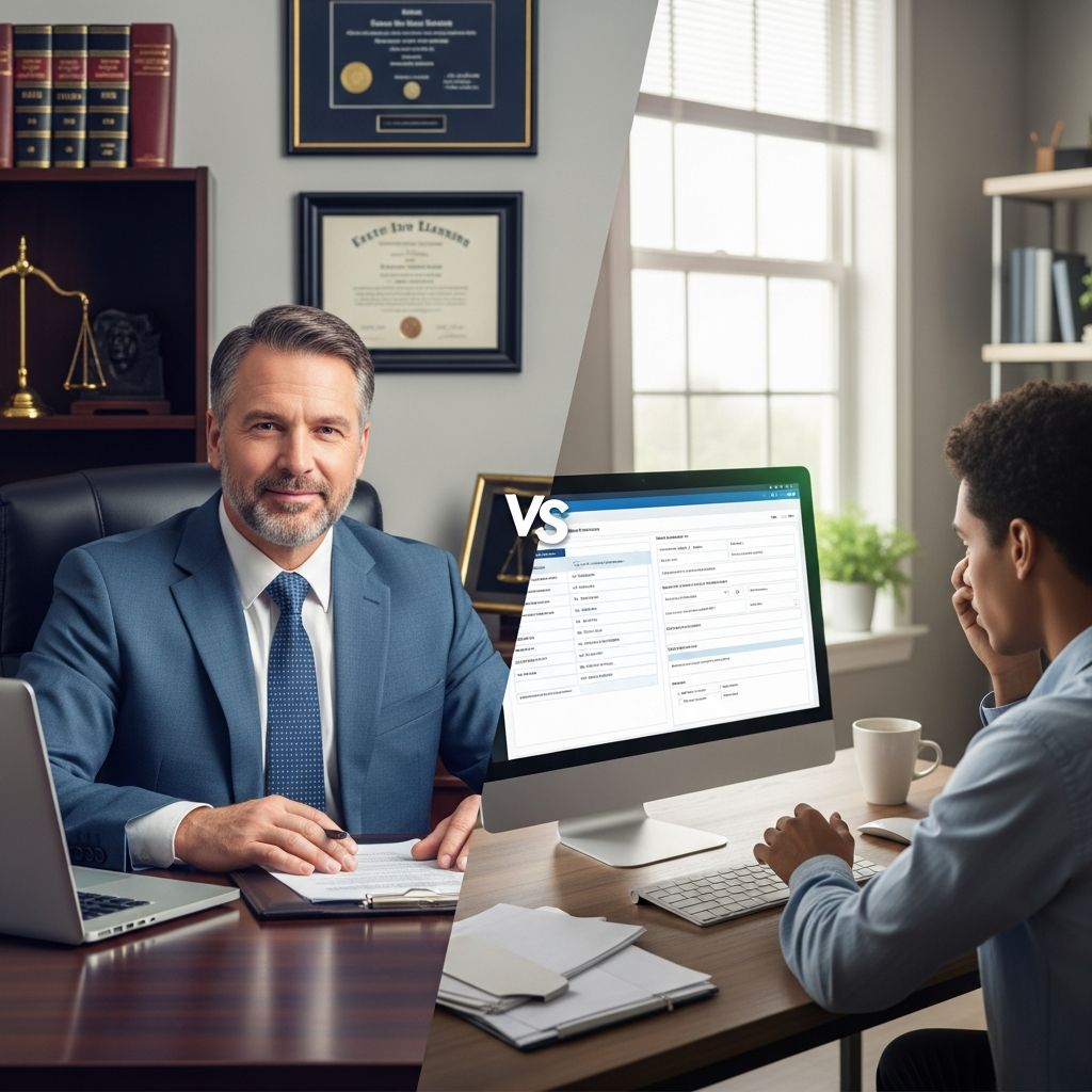 Understand when online estate planning tools are enough, when an attorney is critical, and how to choose the safest, most cost-effective option.