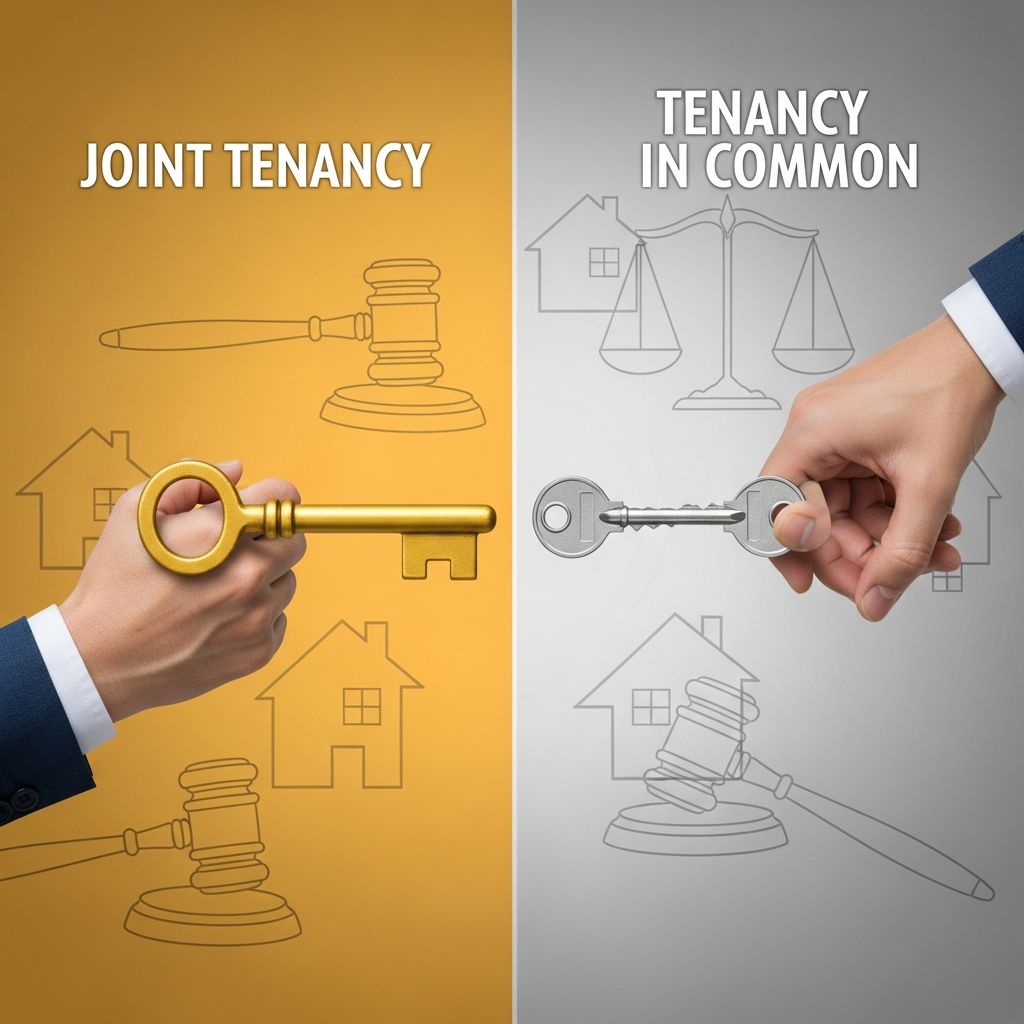 Understand how joint tenancy and tenancy in common shape ownership rights, inheritance, and control over your real estate investment.