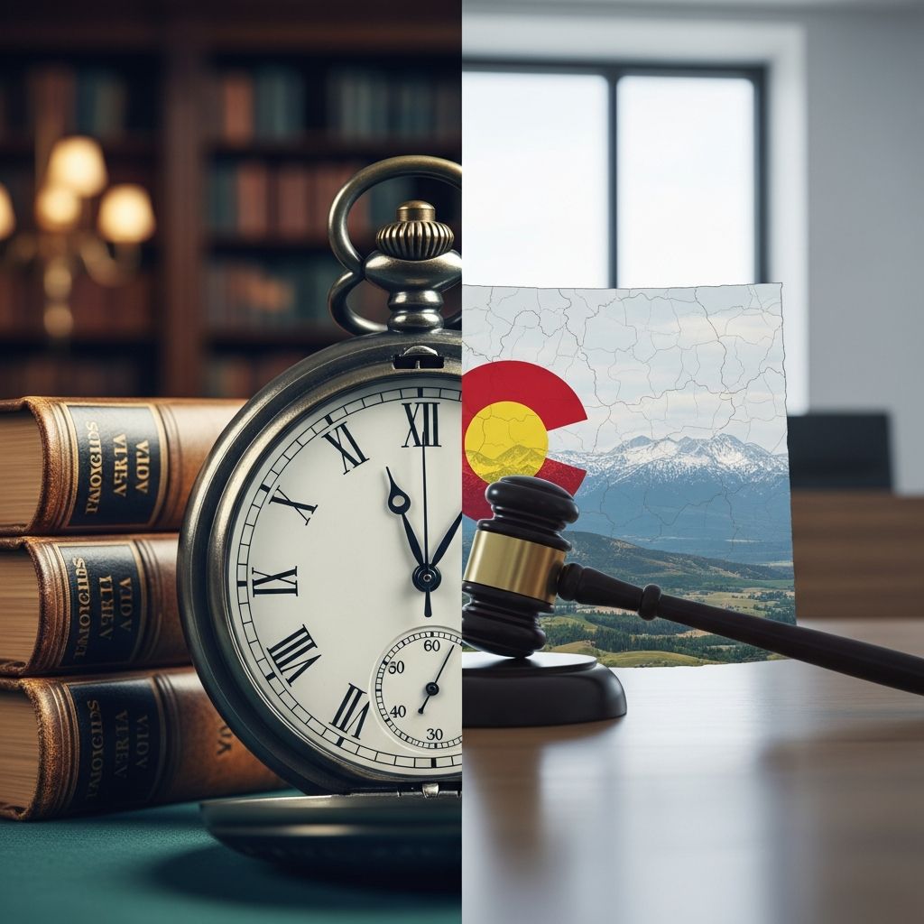 Learn how Colorado’s criminal statute of limitations works, including timelines, exceptions, tolling rules, and key categories of offenses.