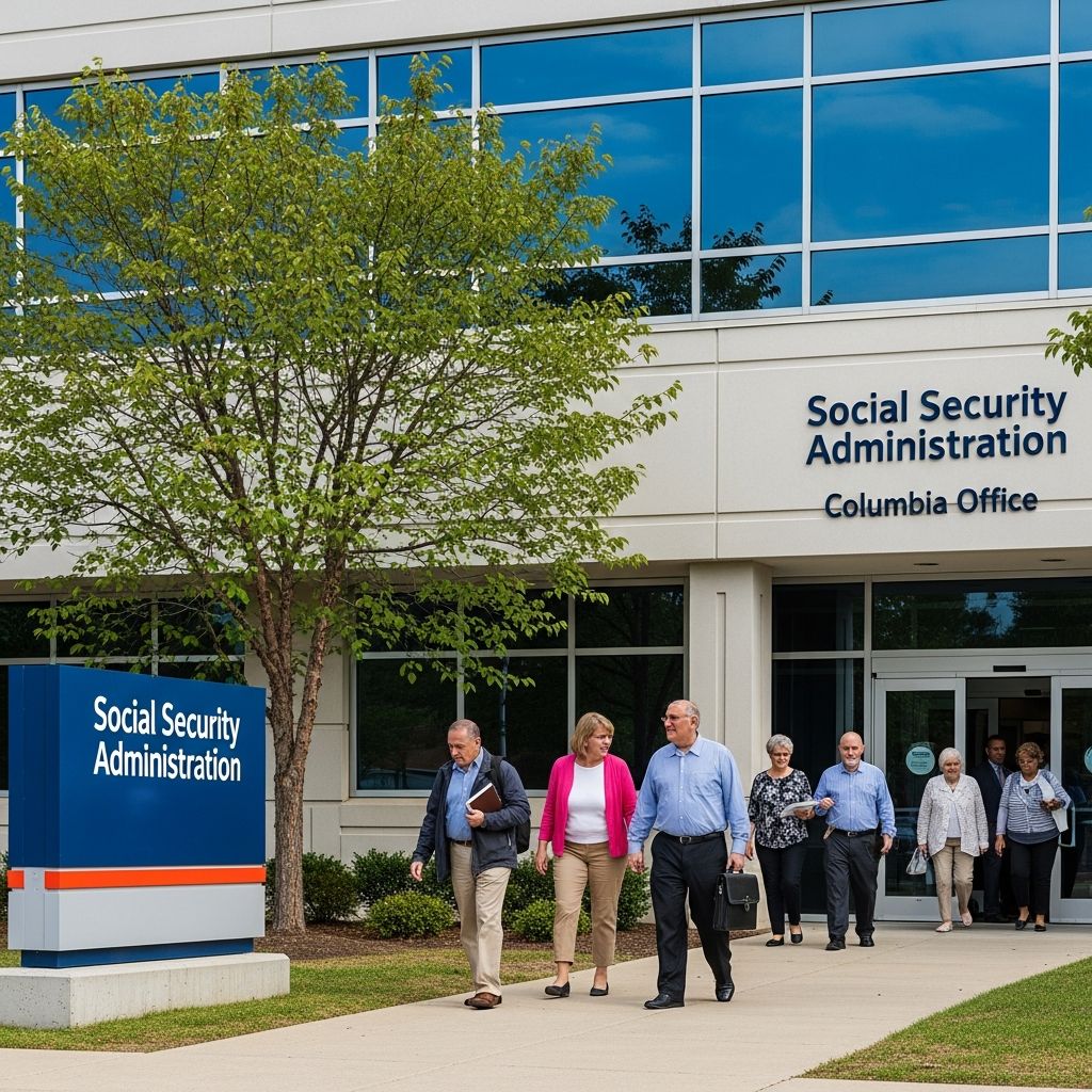Practical guidance for using the Columbia, SC Social Security office, from contact details to online alternatives.