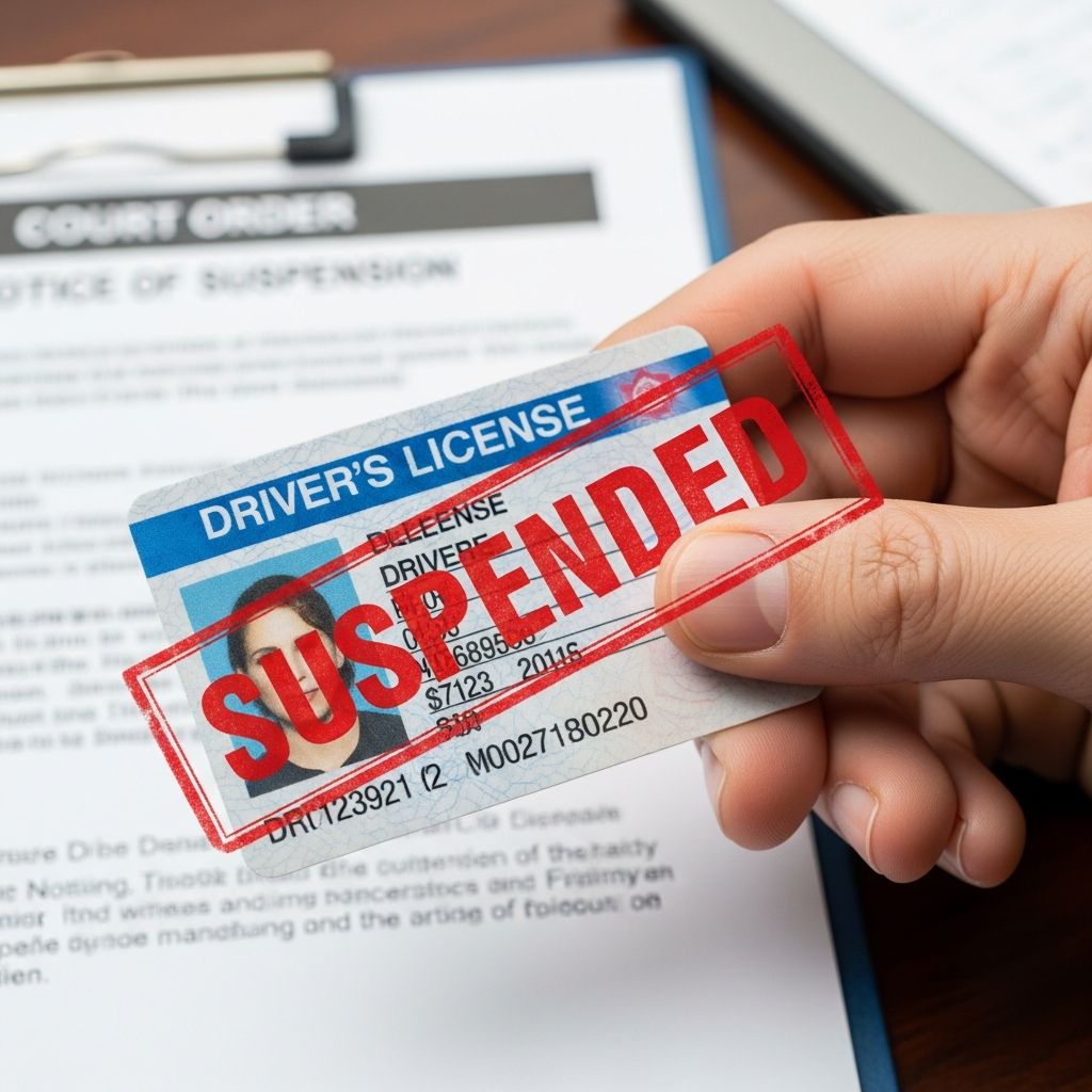 Understand the driving, financial, and legal issues that can cause a suspension and what steps may help you protect your license.