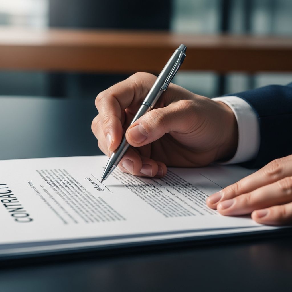 Master the essential rules that make contract signatures legally binding and enforceable.