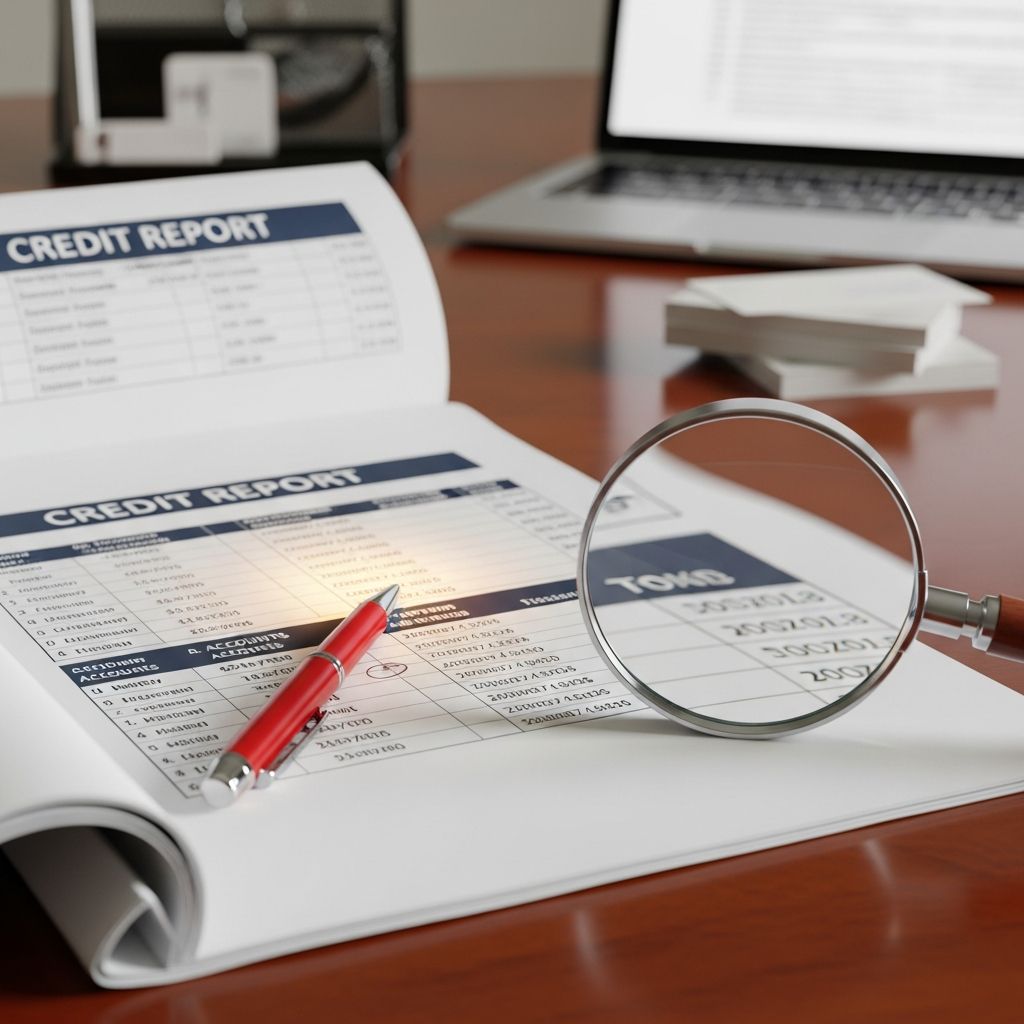 Learn how to spot credit report errors, dispute them effectively, and protect your credit history from lasting damage.