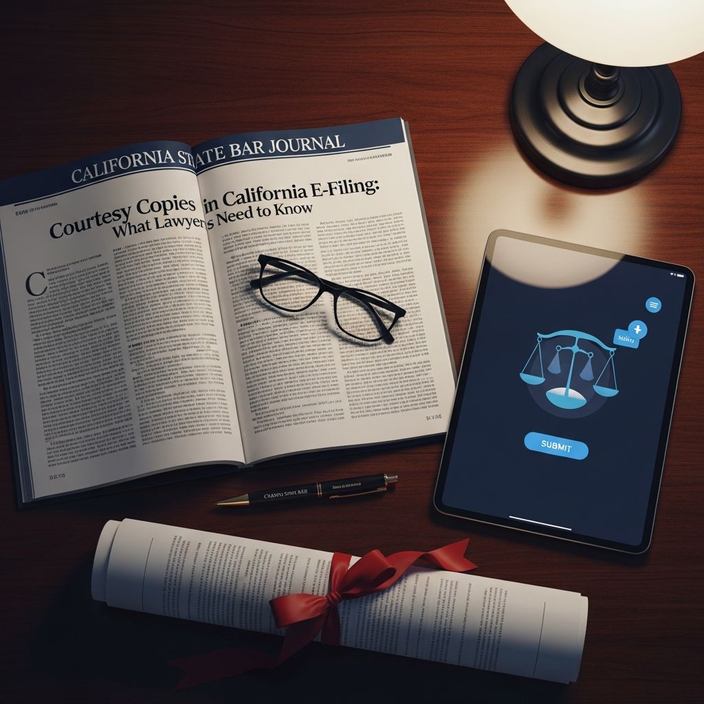 Understand when California courts still expect paper courtesy copies even in an era of mandatory e-filing, and how to stay fully compliant.
