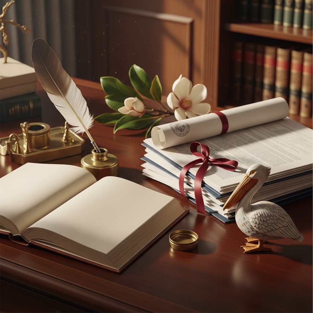 Creating a Power of Attorney in Louisiana Understand Louisiana power of attorney rules, from basic requirements to choosing agents, durability, and revocation.