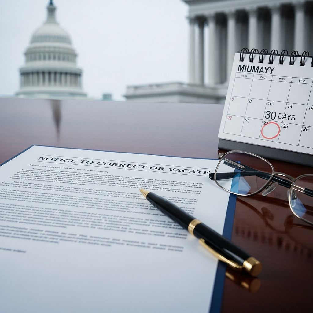 Learn what a 30-day notice to correct a tenancy violation or vacate means for DC renters and how to respond effectively.