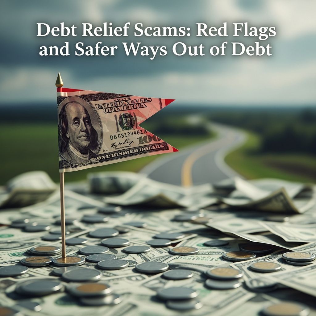 Learn to spot common debt relief scam tactics and choose legitimate, safer strategies for getting out of debt.