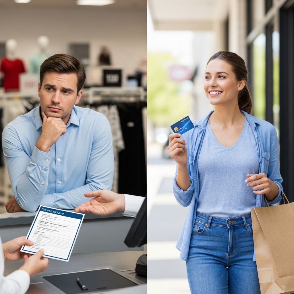 Should You Say Yes to a Store Credit Card? Learn how to evaluate store credit card offers at checkout so discounts do not turn into high-cost, long-lasting debt.