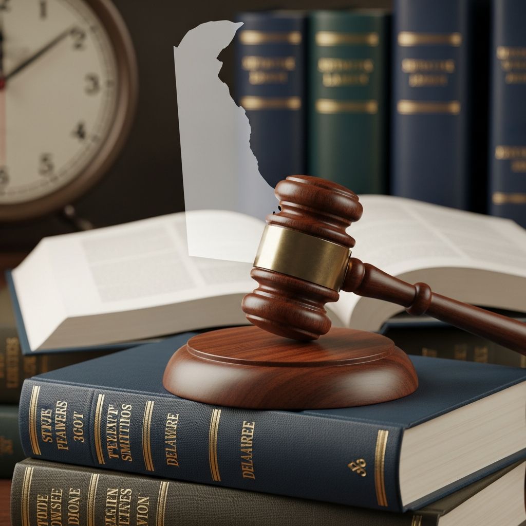 Understand Delaware’s time limits for civil and criminal cases, including key deadlines, tolling rules, and practical filing tips.