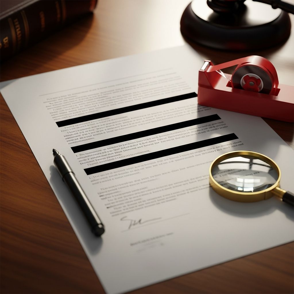 Master the essentials of document redaction: protecting sensitive data in legal proceedings.
