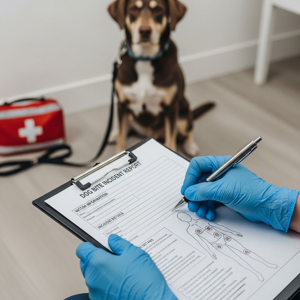 Navigate the dog bite reporting process with confidence and legal clarity.