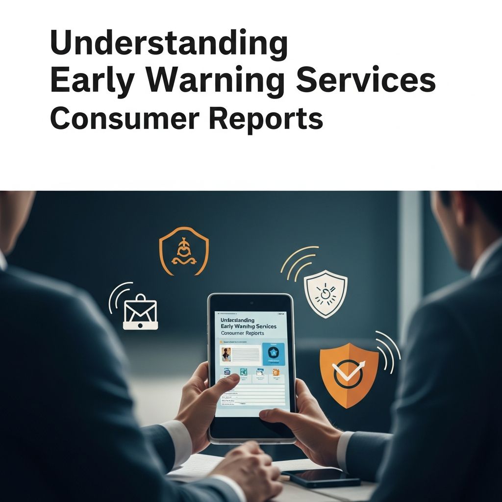 Learn how Early Warning Services records your banking history, how to request your report, and how to fix errors that may block new accounts.