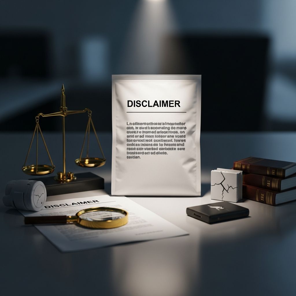 Learn when product liability disclaimers matter, when they fail, and how they interact with warranties, warnings, and consumer rights.