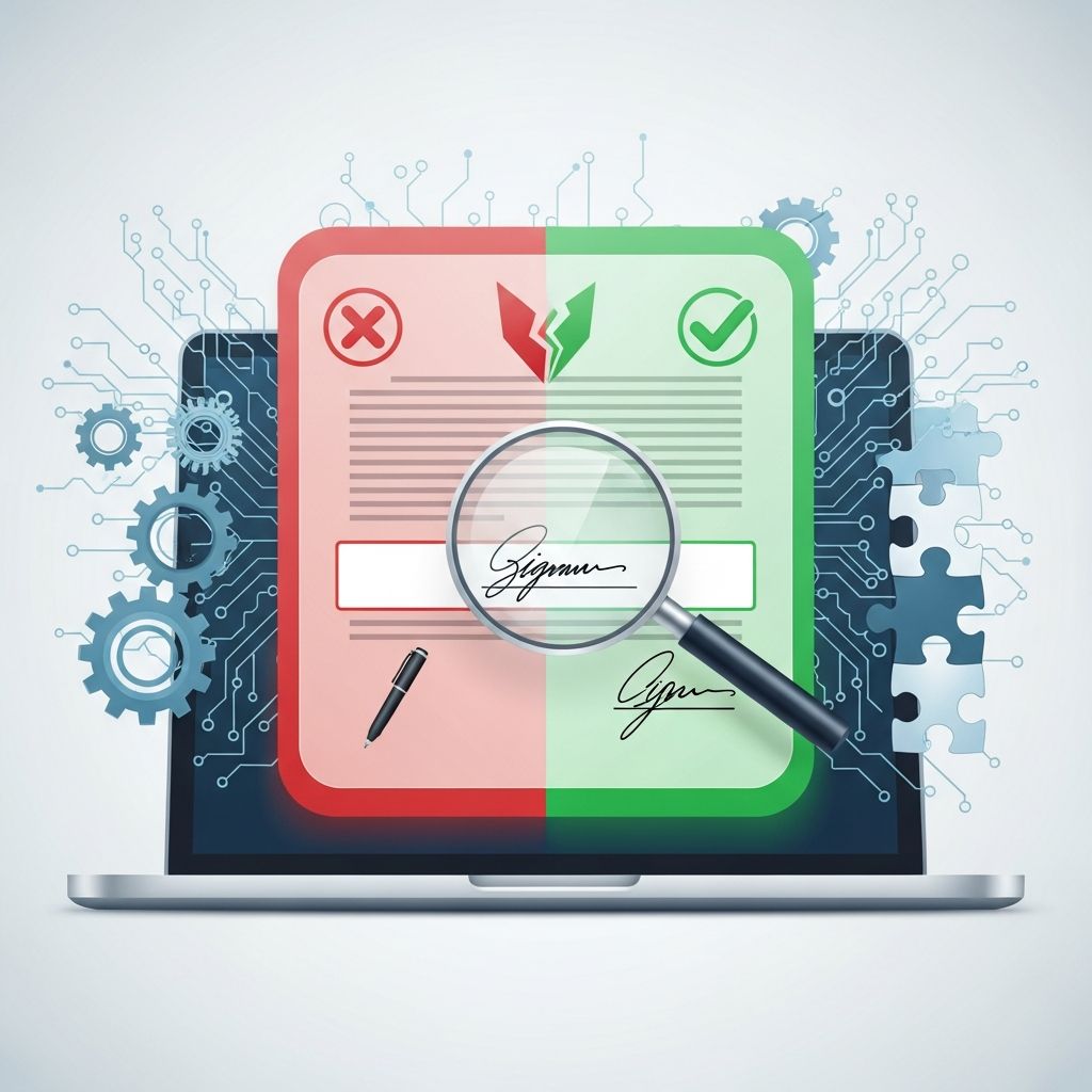 Master common electronic signature problems with practical solutions and best practices.
