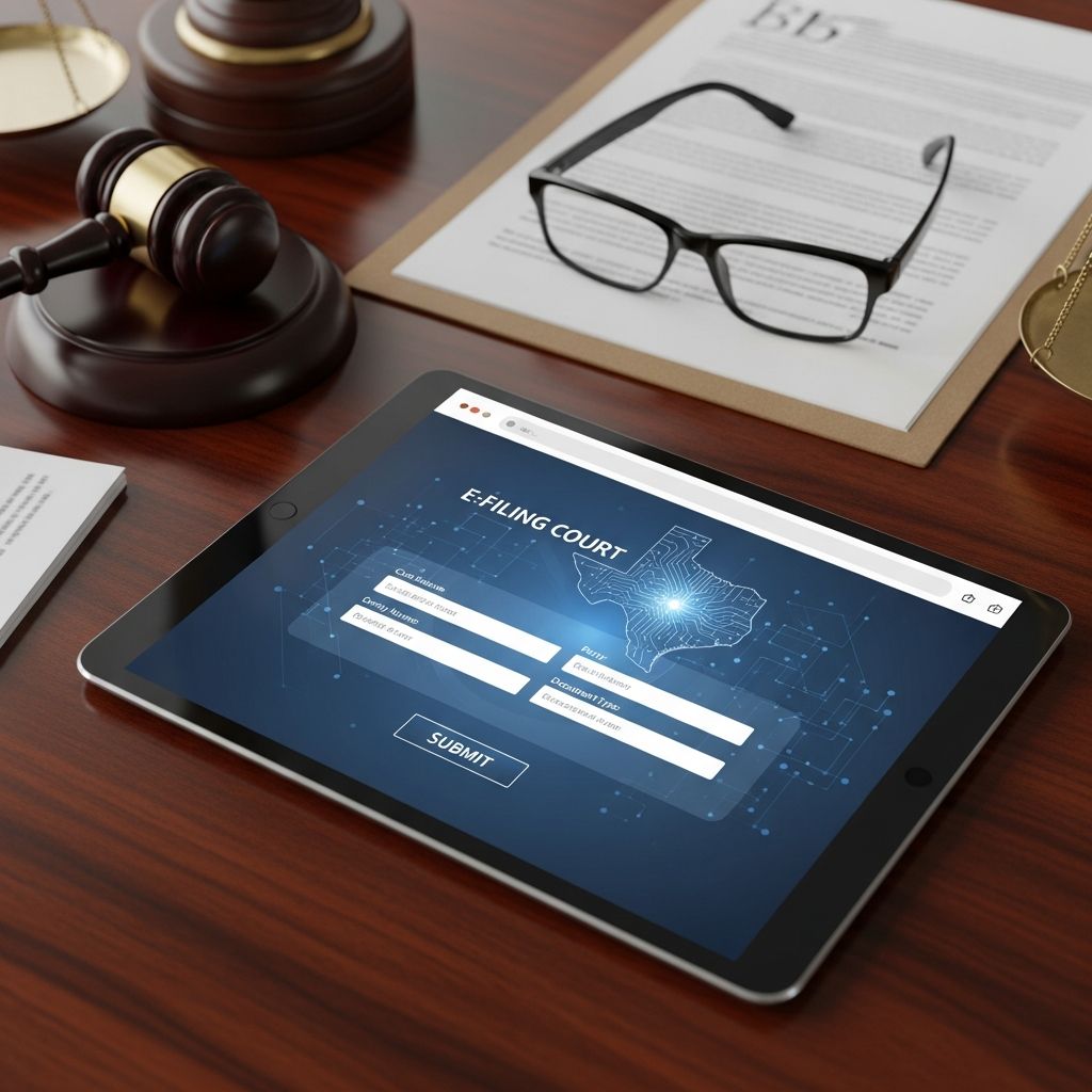Learn how to successfully submit, format, and manage court documents through Texas’s mandatory e-filing system without rejected filings.