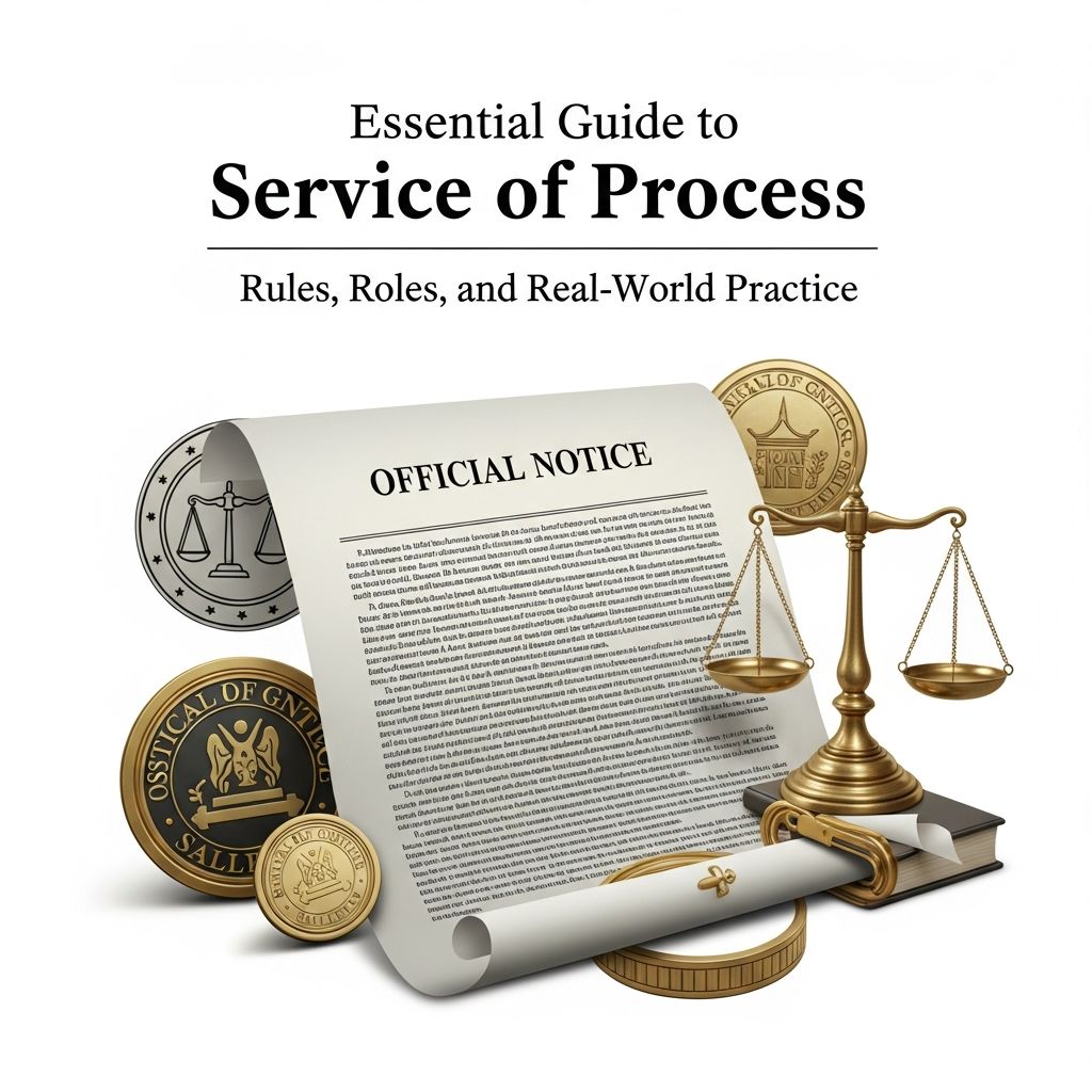 Understand how service of process really works, who can serve, and how to avoid costly mistakes in civil and administrative cases.