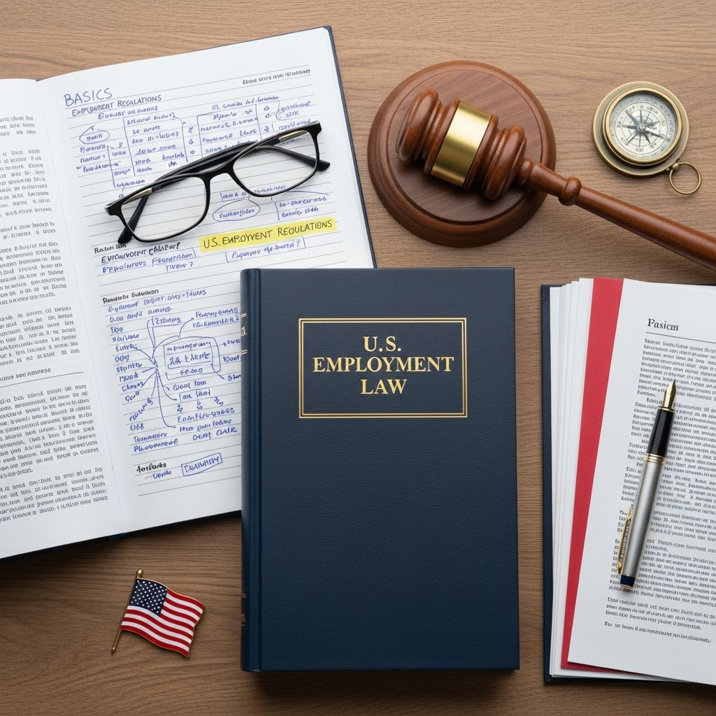 Essential Guide to U.S. Employment Law Basics Understand core U.S. workplace rights and employer duties, from hiring and pay to discrimination, safety, leave, and termination.