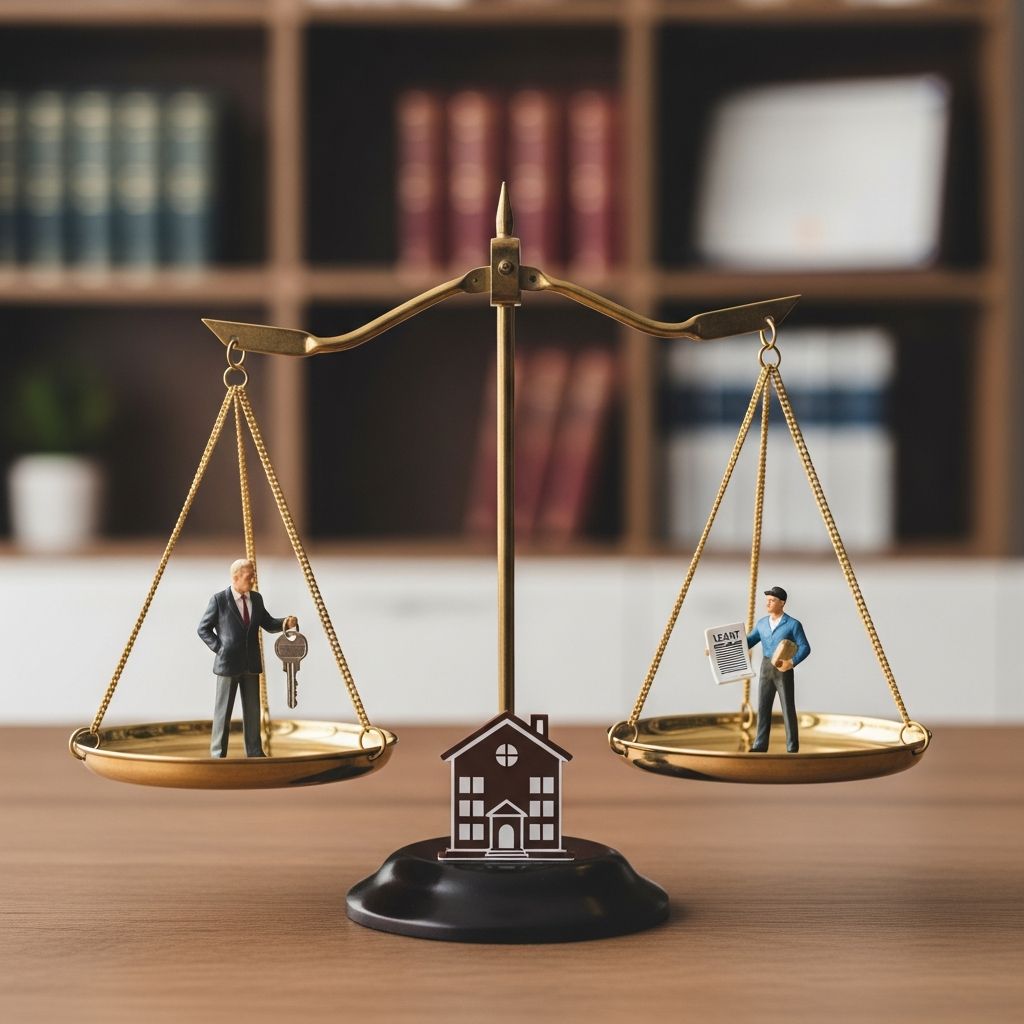 A practical, plain-language guide to the most important landlord–tenant legal terms every renter and property owner should understand.