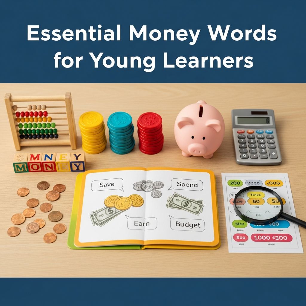A clear, student-friendly guide to core financial terms that builds confidence with money decisions from school years to adulthood.