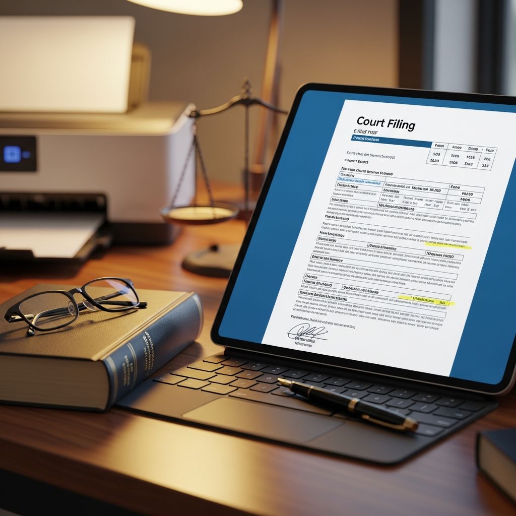 Master critical PDF skills to create compliant, readable, and secure documents that courts can accept without delay or rejection.