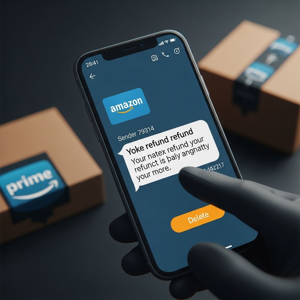 Learn how fake Amazon refund texts work, how to spot them fast, and what to do if you already clicked or shared information.
