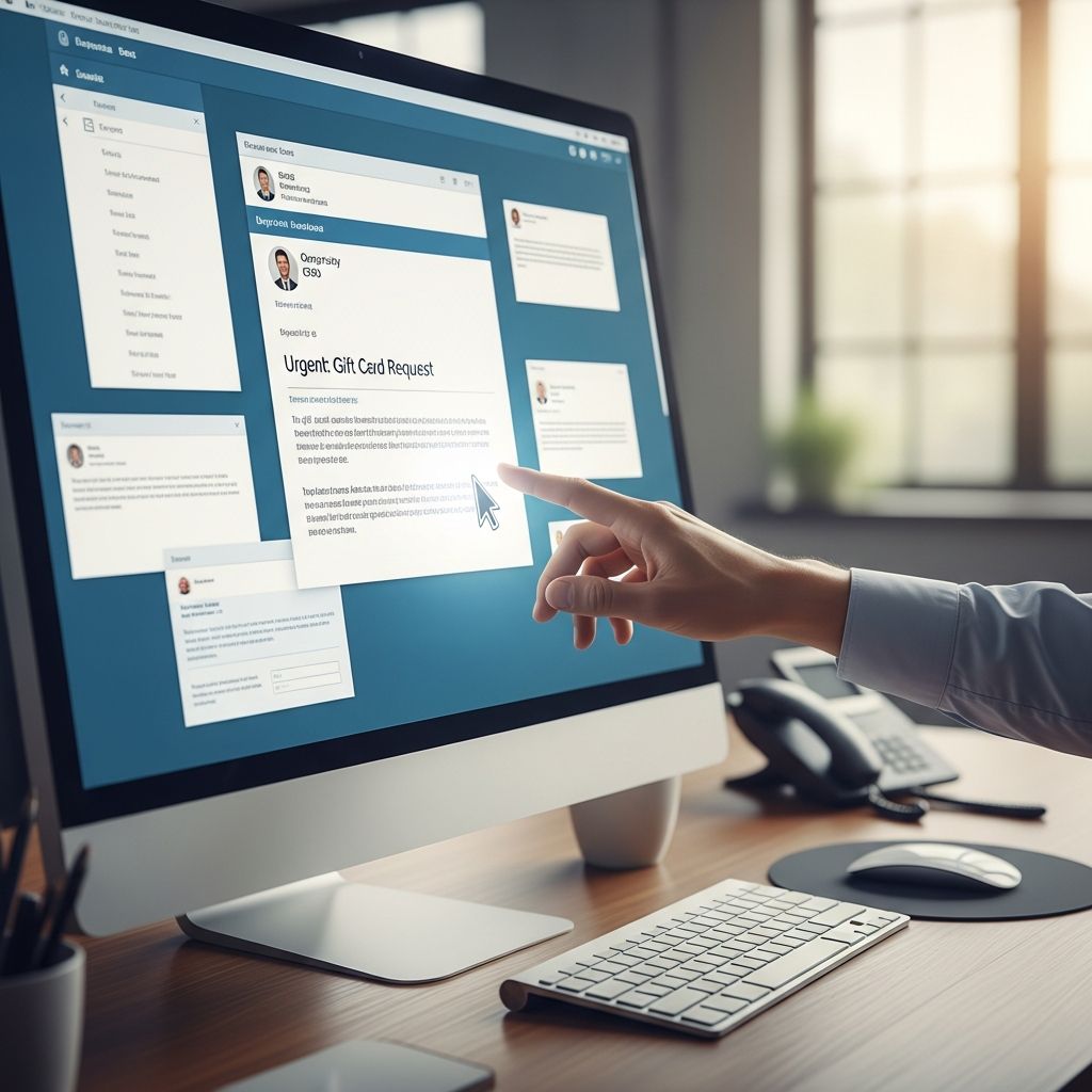 Learn how fake boss gift card emails work, why they’re so convincing, and what steps stop scammers before your money is gone.