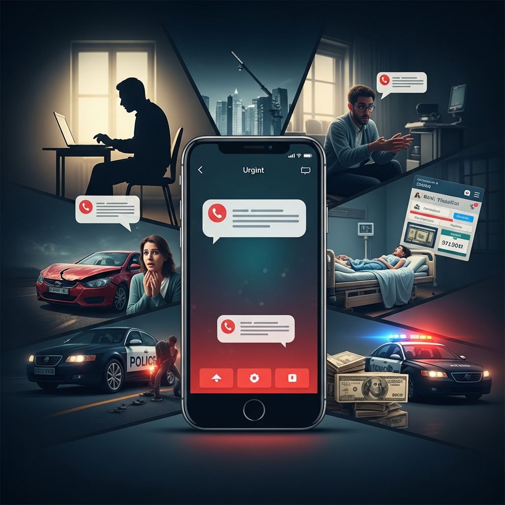 Learn how scammers use urgent fake emergencies, emotional pressure, and technology to steal your money and how you can stay safe.