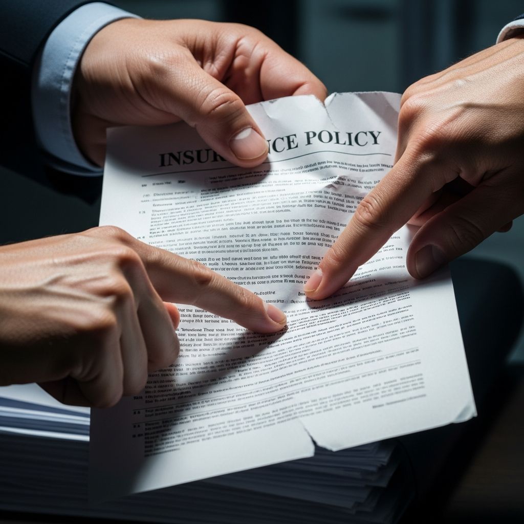 Learn how to recognize insurance bad faith, document your losses, and file a strong bad faith claim to protect your financial rights.