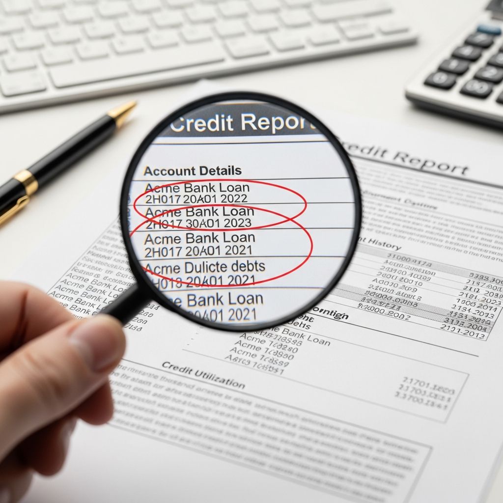 Learn how to spot, dispute, and clean up duplicate debt entries on your credit reports to protect your score and your rights.