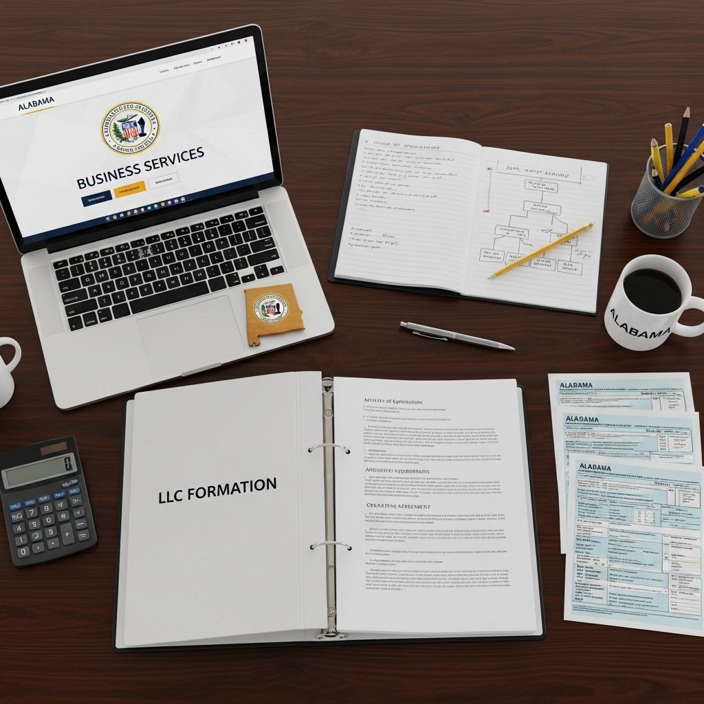 Learn the key legal steps, filings, and decisions required to properly form and maintain a limited liability company in Alabama.