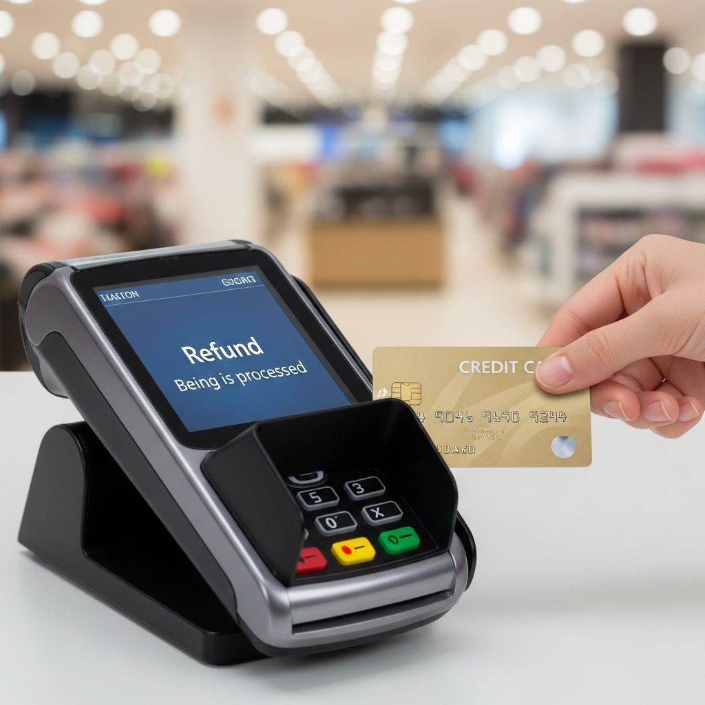 Learn how to request, track, and escalate refunds for unsatisfactory products or services bought with a credit card.
