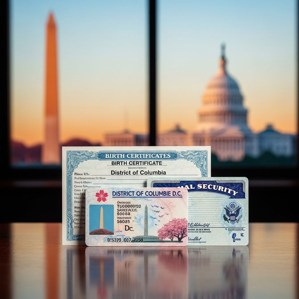 Step-by-step guidance to help DC residents replace or obtain a photo ID, birth certificate, and Social Security card even without existing documents.