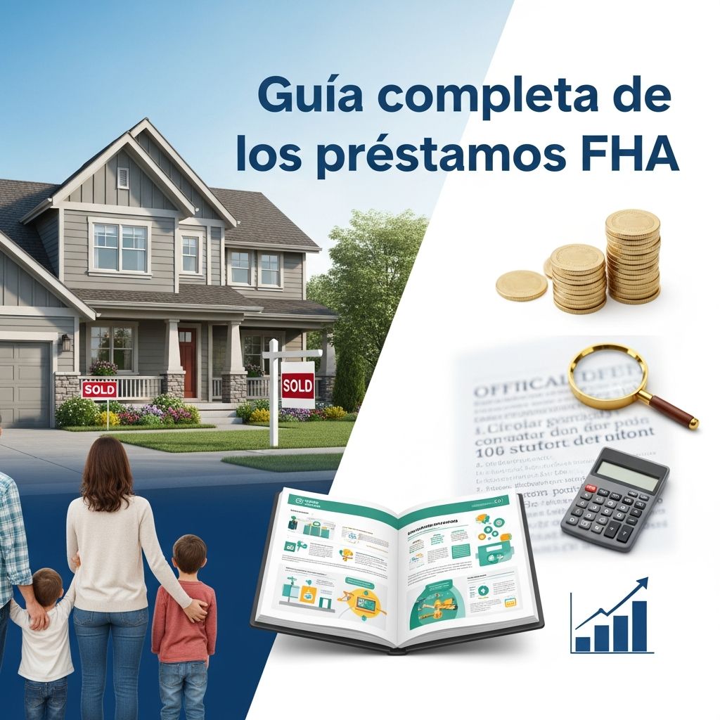 Entiende cómo funcionan los préstamos FHA, sus requisitos, ventajas, costos y riesgos antes de decidir si son adecuados para ti.