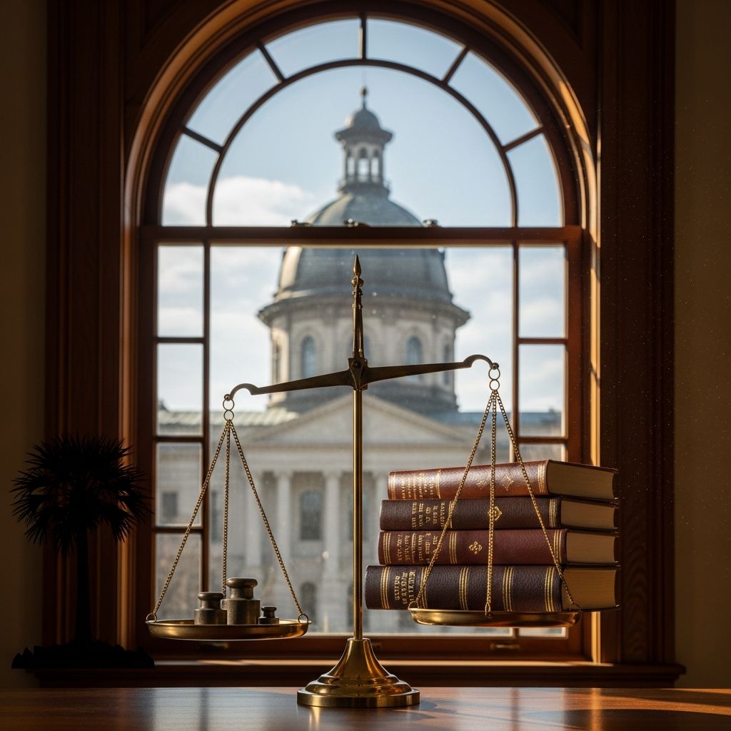 Understand how South Carolina laws, courts, and legal resources work together to affect everyday residents, workers, and businesses.