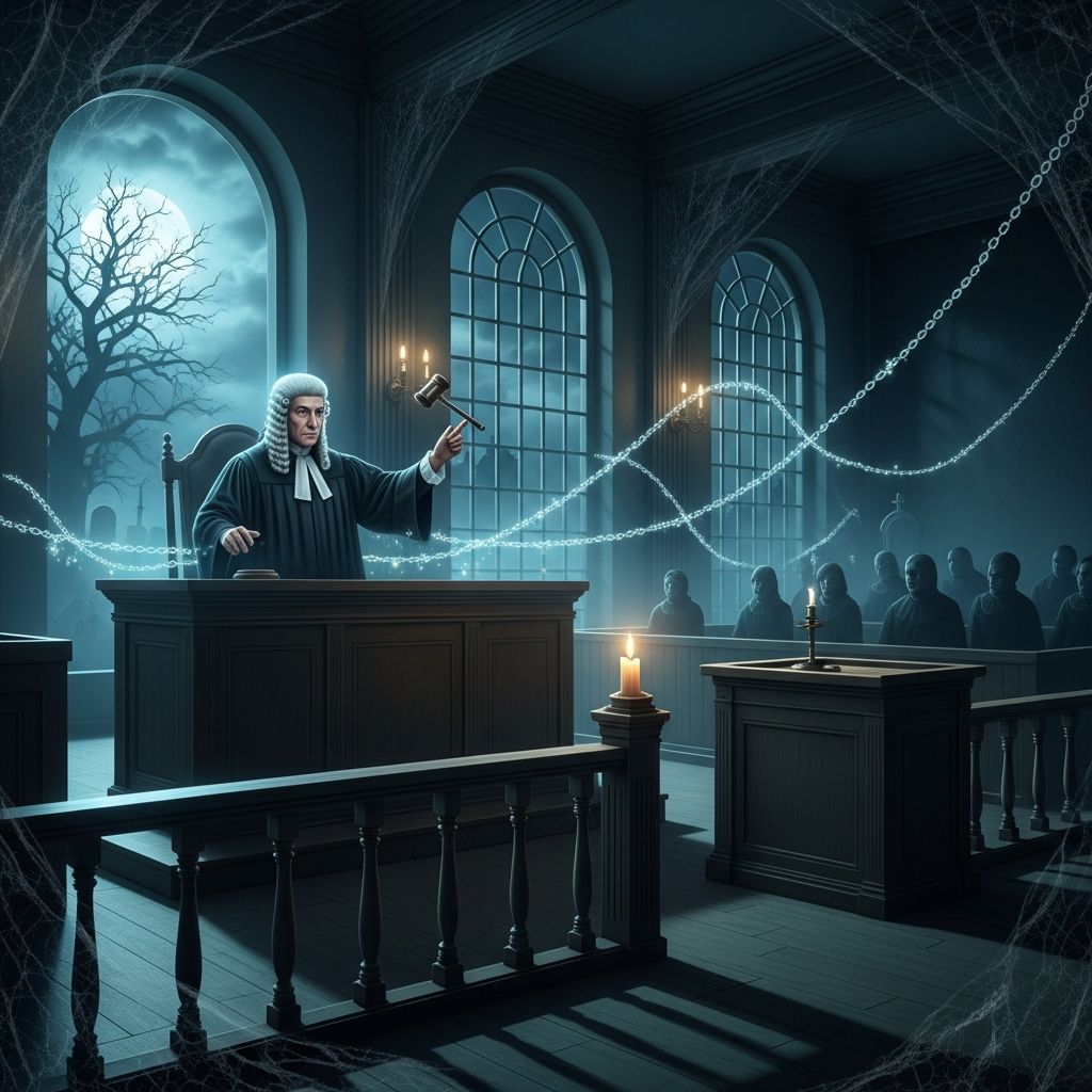 Explore strange, spooky, and sometimes hilarious Halloween-related court cases that blur the line between legal logic and supernatural lore.