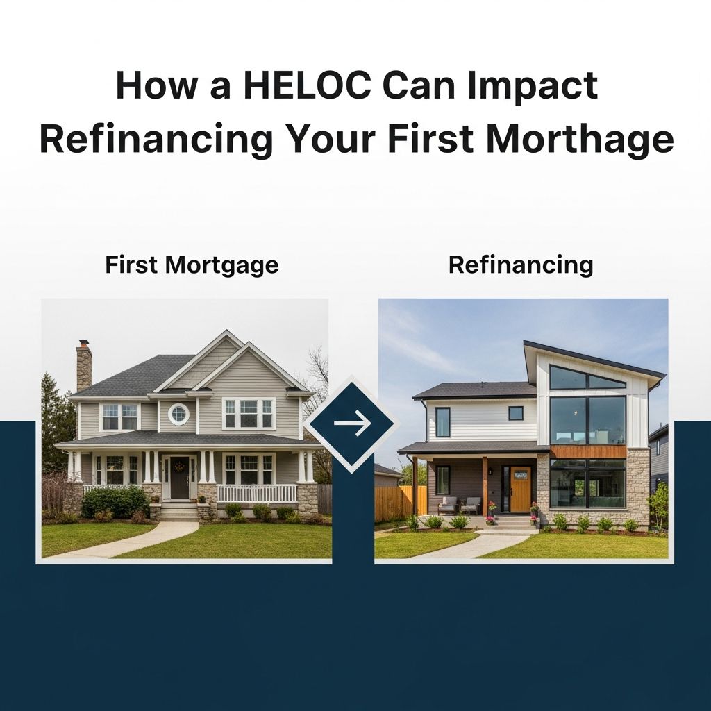 Understand how your home equity line of credit can complicate, delay, or reshape your options when you refinance your primary mortgage.